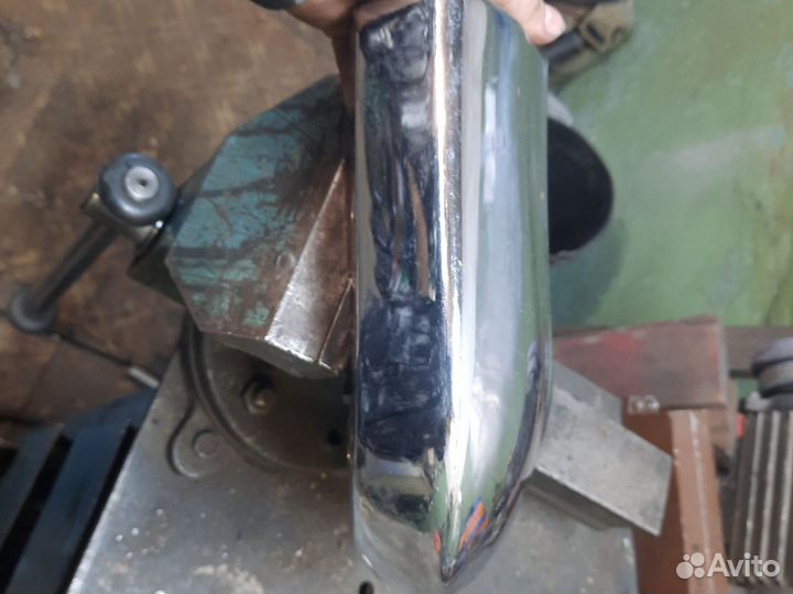 Клык бампера газ 24 передний левый