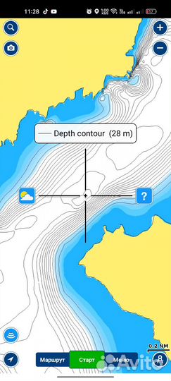 Карта глубин оренбургская область