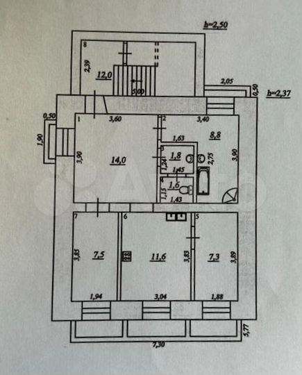 Свободного назначения, 140 м²