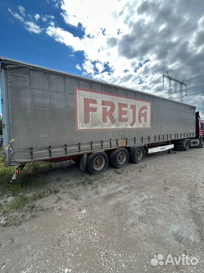 Полуприцеп шторный Krone SD, 2011