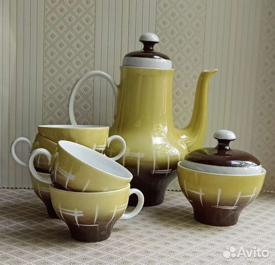 Сервиз кофейный Kahla ГДР