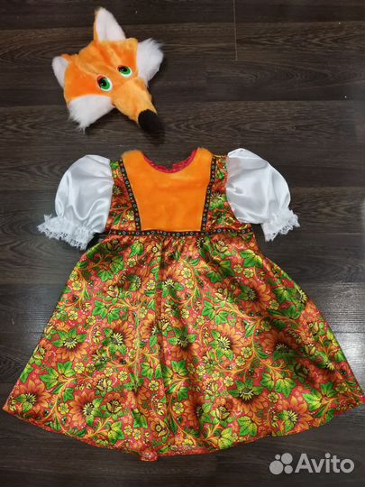 Новогодний костюм лисички