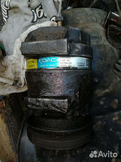 Компрессор кондиционера Нексия Ланос Сенс Шанс