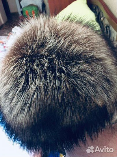 Шапка из енота