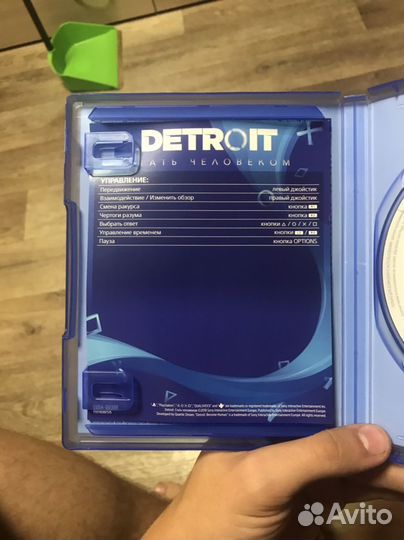 Диск Deteoit ps4