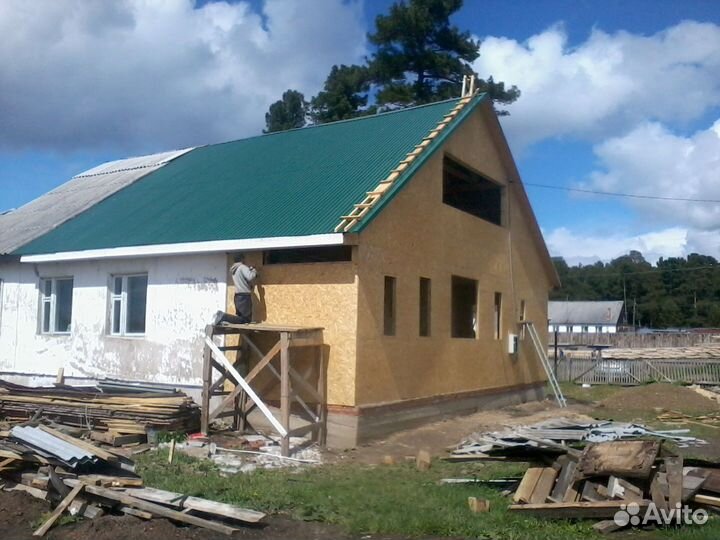 Ремонт, замена кровли и устройство новой кровли