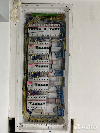 Монтаж проводки под ключ в домах