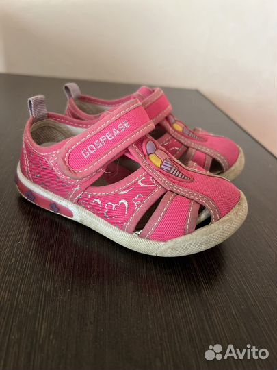 Сандалии для девочки 22 размер