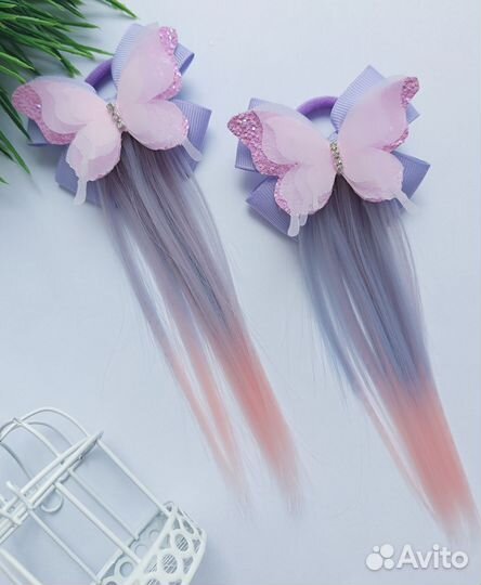 Бантики резиночки ободки