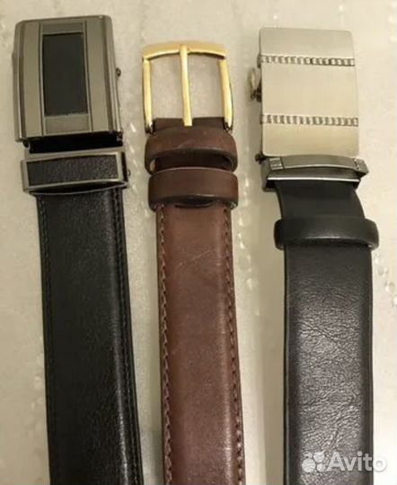 Ремни натуральная кожа