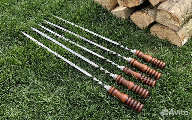 Нож-вилка, Шампуры