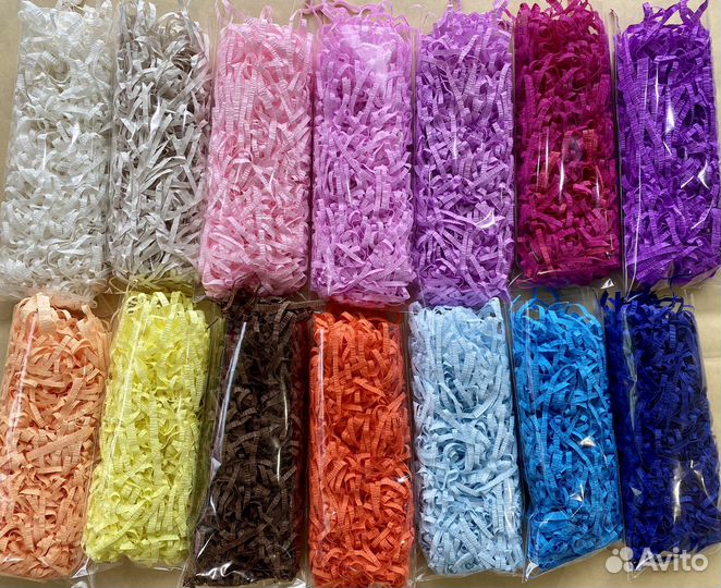 Бумажный наполнитель для подарков