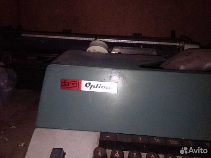 Пишущая машинка