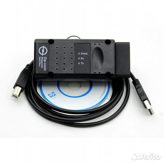 Диагностический адаптер OP-COM USB V1.99