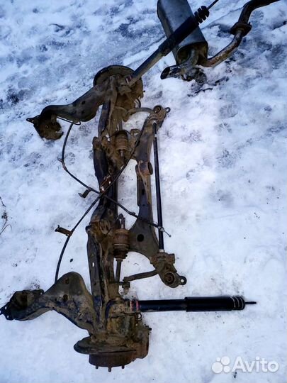 Подвеска задняя всборе Juke F15 Turbo 1.6AT 4WD