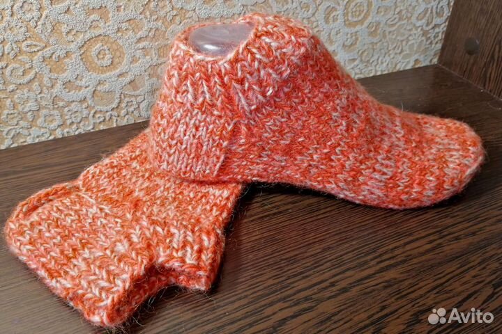 Вязаные носки, следки, варежки. Ручная работа