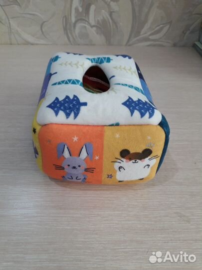 Развив. игр-а сортер Монтессори с салфетками