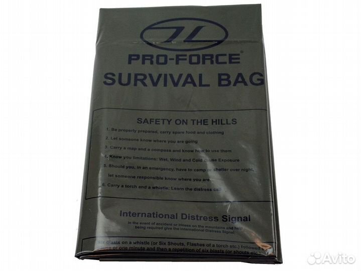 Highlander Survival Bivi Bag Notfallplane