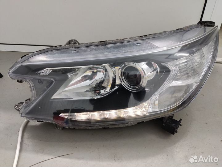 Фара ксенон левая передняя Honda CR-V 4 (IV) с дхо