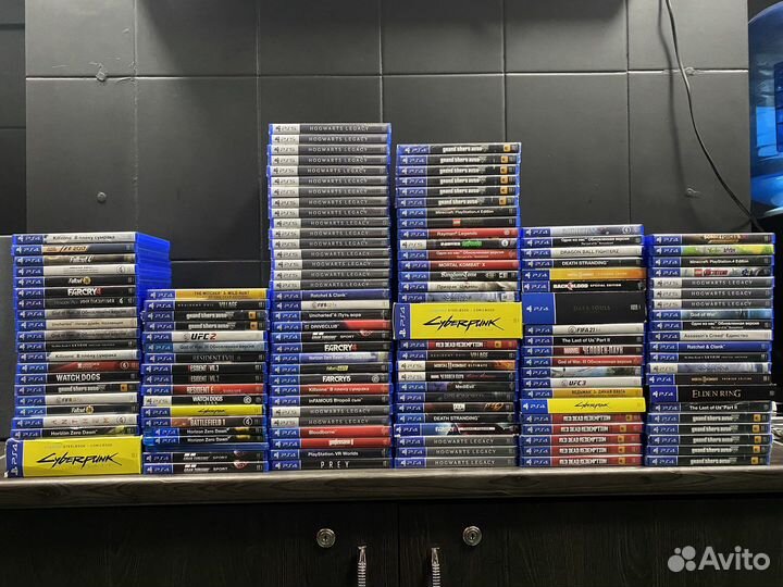 Диски на приставку ps4 и ps5