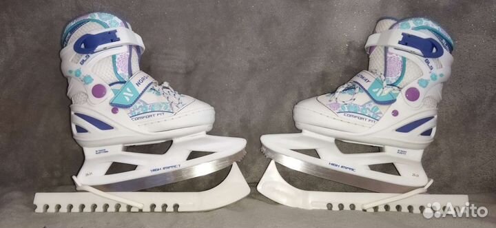 Коньки детские раздвижные 26-31
