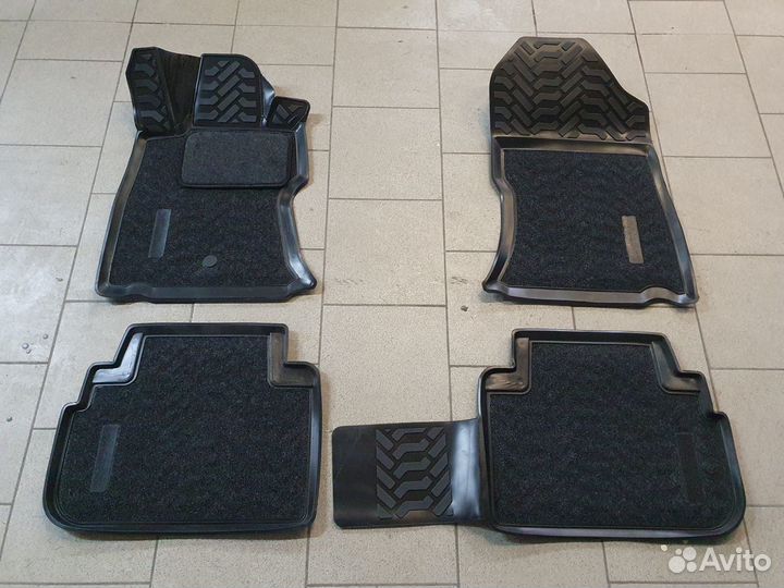 Коврики 3D Lux салон Subaru Forester V (2018-н.в.)