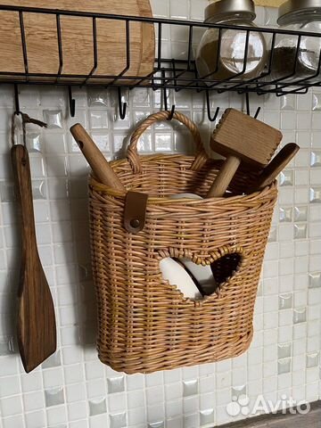 Корзина плетеная Дорбаскет (Door basket)