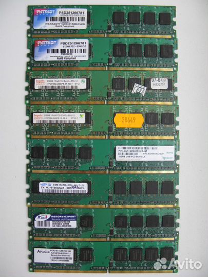 Оперативная память для ноутбуков и пк