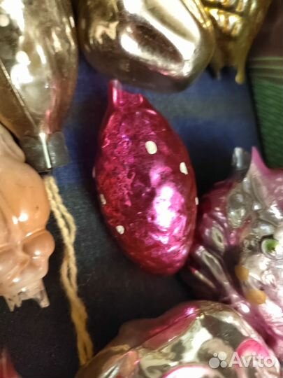 Елочные игрушки СССР