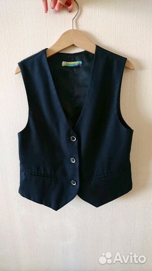 Жилетка школьная рост 140