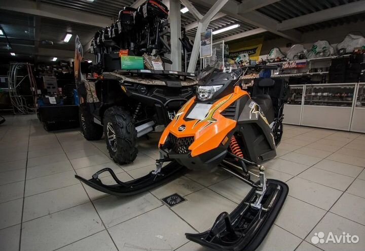 Снегоход Stels Капитан S150 Long (длинная база)