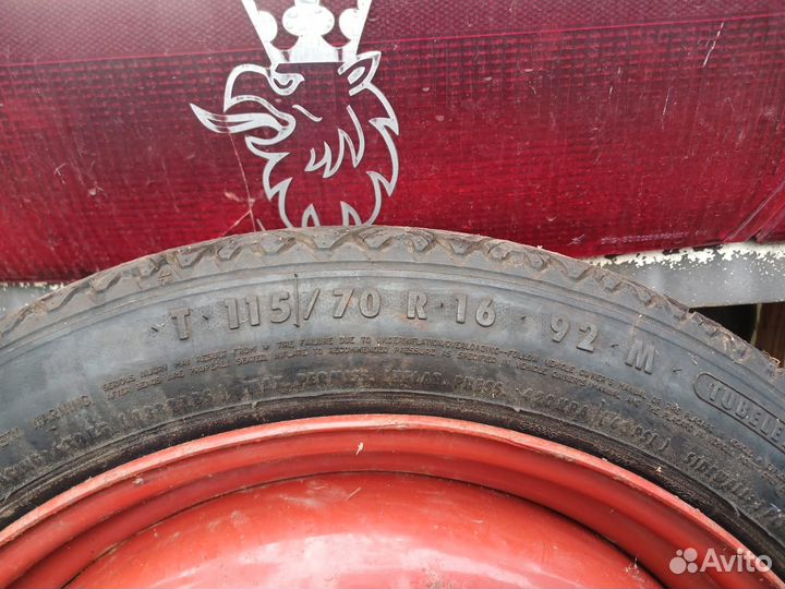 Запасное колесо saab