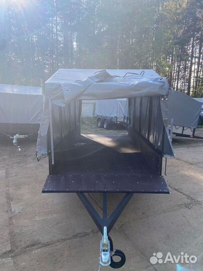 Прицеп легковой двухосный 2.5х1.5 усиленный