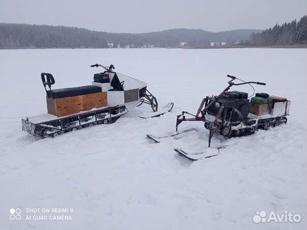 Самодельный снегоход