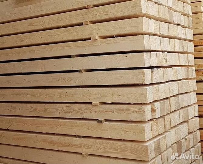 Доска обрезная 25х100х6000
