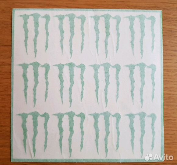 Наклейки monster energy комплект