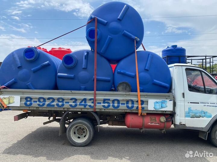Емкость, бак 5000 л. для воды, кас-32, гсм, завода