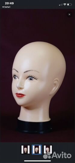 Голова маникен