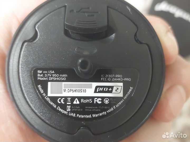 Эхолот deeper pro plus 2