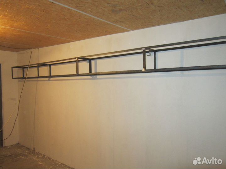 Стеллаж подвесной. стеллаж гаражный