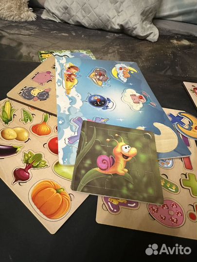 Развивашки для детей пакетом пазлы