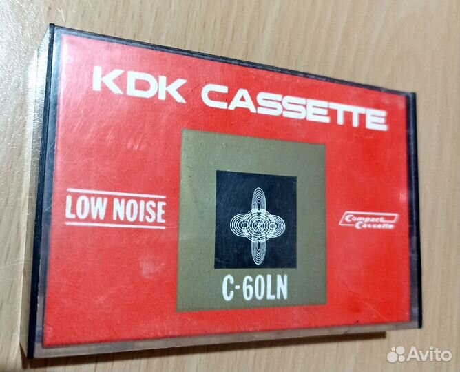 Редкая японская кассета KDK С-60LN