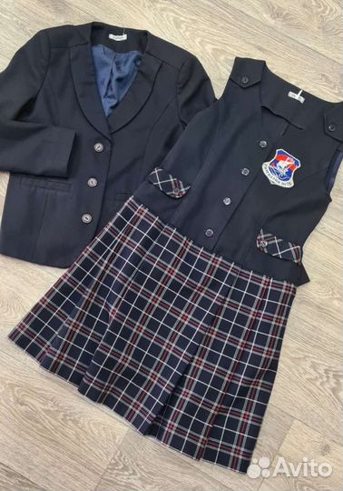 Школьная форма для девочек гимназия N76, р.140-146
