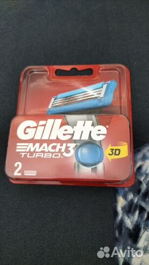 Gillette mach 3 лезвия для бритья