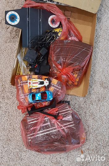 Автомобильный трек ралли длина 695 см