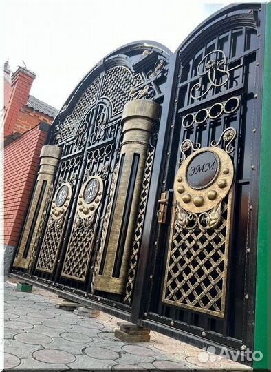 Кованые ворота без посредников