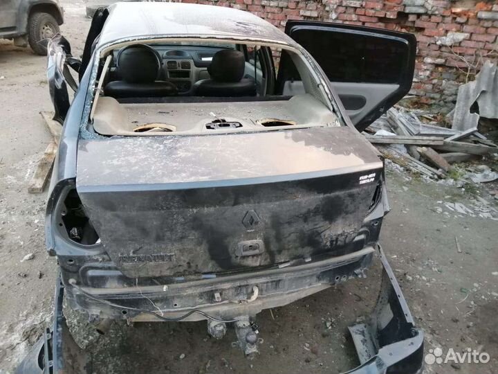 Бампер renault symbol