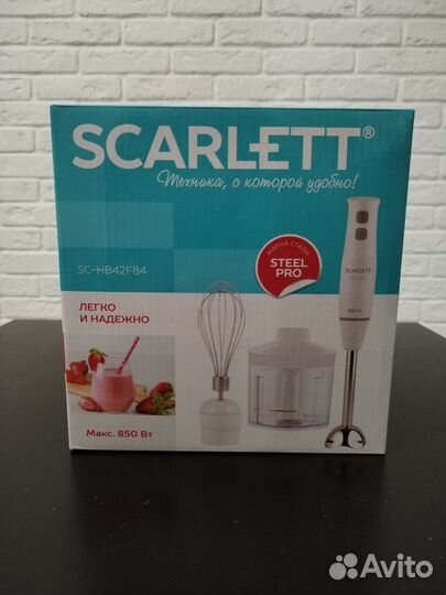 Новый погружной блендер Scarlett SC-HB42F84
