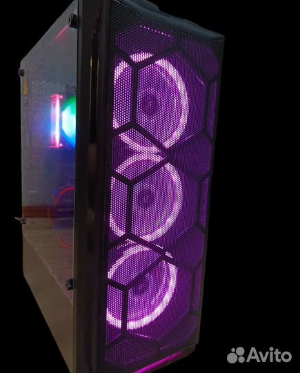 Игровой пк Intel 8 ядер/rx580 8gb/32gb опер.памяти