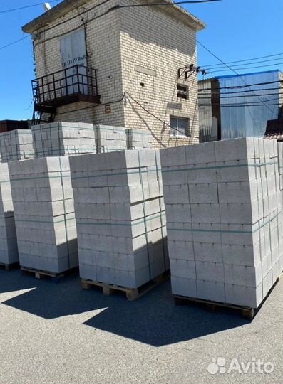 Пеплоблок М35 390х190х190